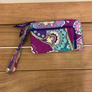 Vera Bradley Zip Zip Wristlet | Heather